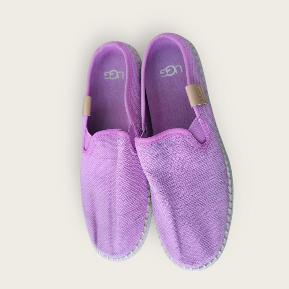 Ugg Delu Slippers Espadrille Slip On Pink/Purple Shoes Women Sz 7 1125093 - Picture 10 of 10
